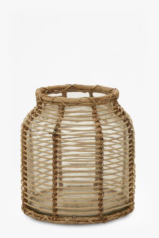 French Connection + Medium Cane Glass Vase