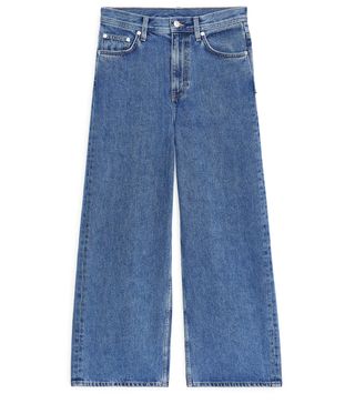 Arket + Wide Cropped Jeans
