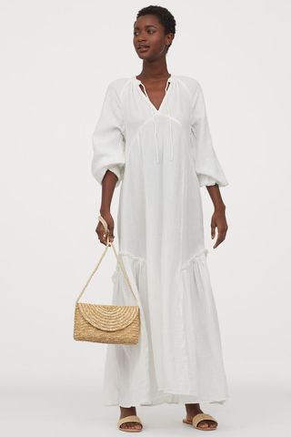 H&M + Cotton Kaftan Dress