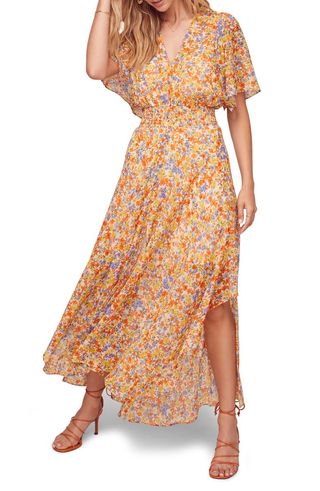 Astr the Label + Sophronia Floral Print Maxi Dress