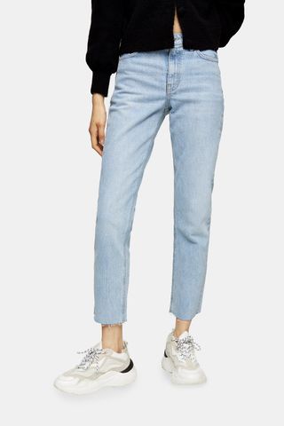 Topshop + Considered Bleach Straight Jeans