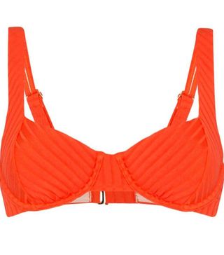 Peony + Tangerine Balconette Bikini Top