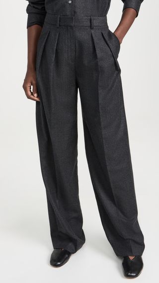 Theory + Double Pleat Pants