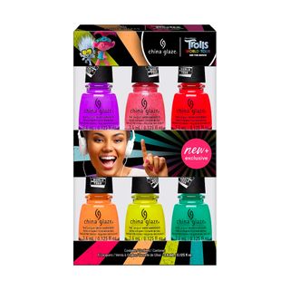 China Glaze + Trolls World Tour Collection 6 Piece Mini Kit