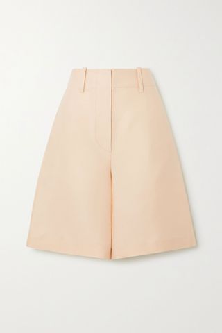 Lvir + Wool and Silk-Blend Shorts