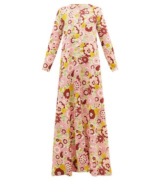 Dodo Bar Or + Nilli Floral-Print Cotton Maxi Dress