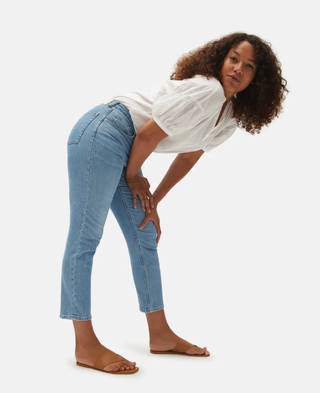 Everlane + The Curvy Cheeky Straight Jean