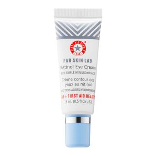 First Aid Beauty + Fab Skin Lab Retinol Eye Cream With Triple Hyaluronic Acid