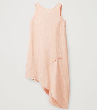 COS + Cotton-Linen Asymmetric Dress