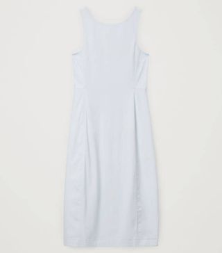 COS + Sleeveless Cotton Midi Dress