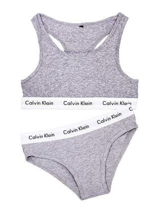 Calvin Klein + Modern Cotton Bralette and Bikini Set