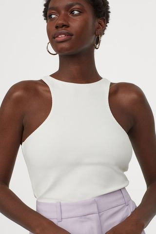 H&M + Creped Tank Top
