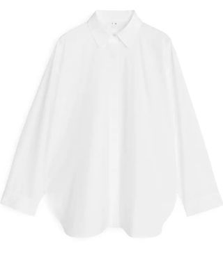 Arket + Relaxed Poplin Shirt