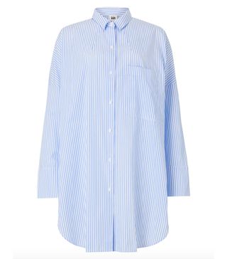 Kin + Stripe Cotton Poplin Shirt
