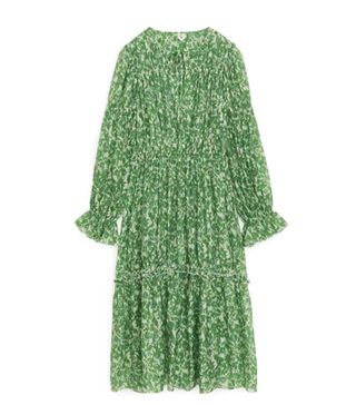 Arket + Green Dress