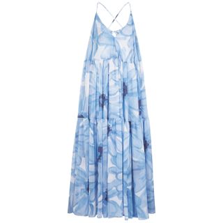 Jacquemus + La Robe Mistral Printed Georgette Maxi Dress