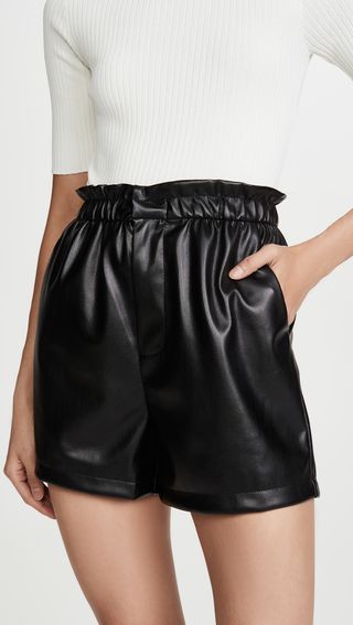 BB Dakota + Vegan Leather Shorts