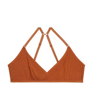 Kit Undergarments + Triangle Soft Bra in Cinnamon