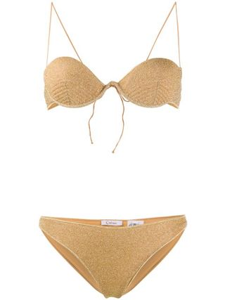 Oséree + Shimmer Bikini Set