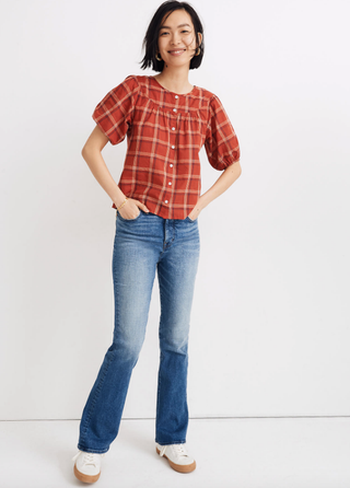 Madewell + Prose Shirt in Plaid