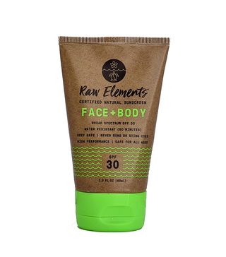 Raw Elements + Organic SPF 30 Zinc Sunscreen