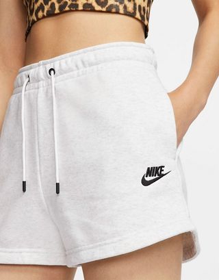 Nike + Essentials Shorts in Light Grey