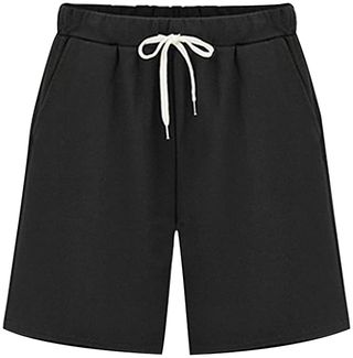 Sobrisah + Jersey Bermuda Shorts With Pockets