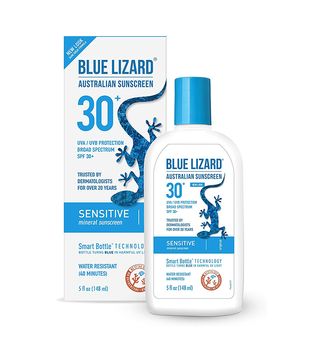 Blue Lizard + Sensitive Mineral Sunscreen SPF 30