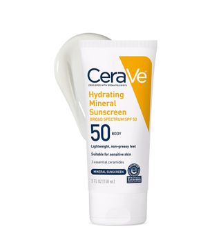 CeraVe + 100% Mineral Sunscreen SPF 50