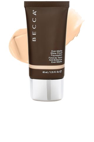 Becca + Ever-Matte Shine Proof Foundation in Porcelain