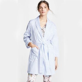 Bedhead Pajamas + Blue Stripe Robe