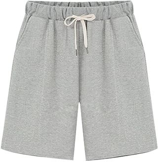Gooket + Soft Jersey Knit Bermuda Shorts With Drawstring