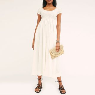 Free People + All Eyes On You Midi Dress
