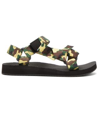 Arizona Love + Trekky Camouflage Velcro-Strap Sandals