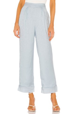 House of Harlow 1960 x Revolve + Amaya Pant in Dusty Blue