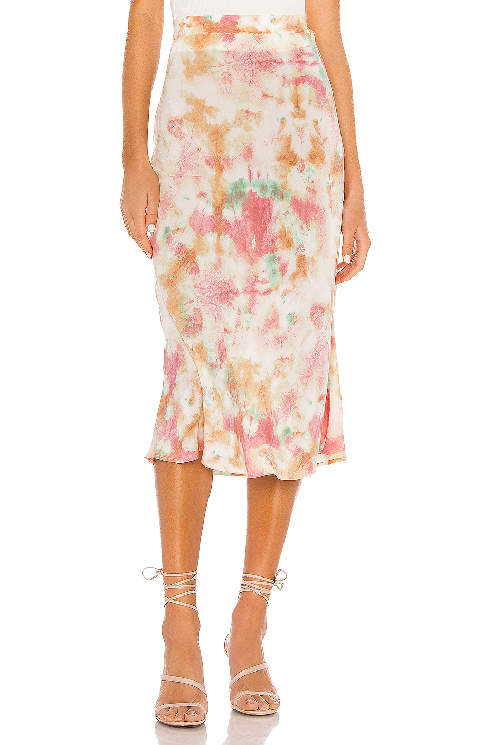 Auguste + Keepsake Midi Skirt in Off White