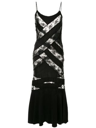Sir the Label + Aries Lace Panel Dress