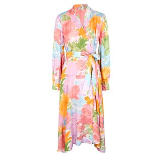 Stine Goya + Reflection Floral-Print Wrap Dress