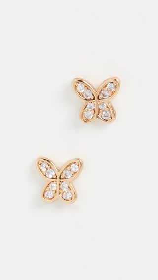Kate Spade New York + In a Flutter Pave Mini Studs