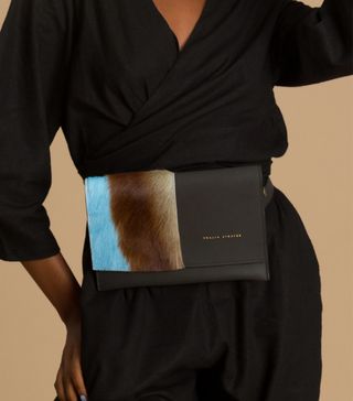 Thalia Strates + Mali Blue Clutch/Belt Bag
