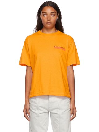 Heron Preston x Calvin Klein + Orange Season 2 Heavy Weight T-Shirt