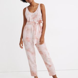 Madewell + Tie-Dye Cover-Up Jumpsuit