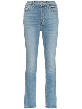 Re/Done + Double Needle Skinny Jeans