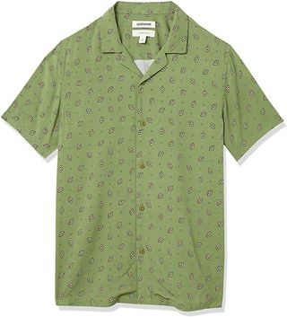 Goodthreads + Slim-Fit Short-Sleeve Camp Collar Hawaiian Shirt
