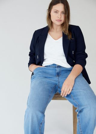 Violeta by Mango + Relaxed Jeans