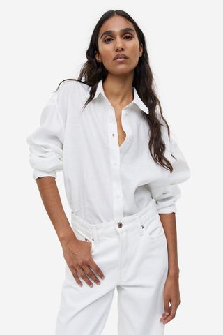 H&M + Linen Shirt