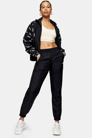 Adidas + Black Track Sweatpants