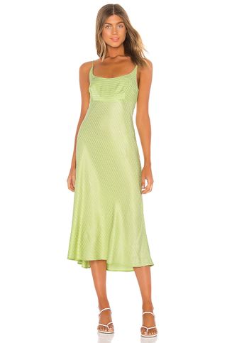 ASTR the Label + Joan Dress in Celery