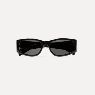 Saint Laurent + Square-Frame Acetate Sunglasses