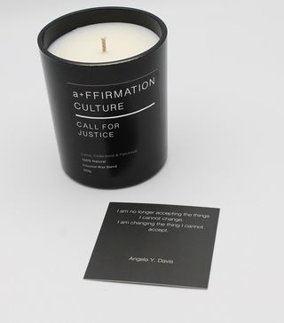 A+ffirmation Culture + Call for Justice Charity Candle